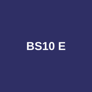 BS10 TABLE E